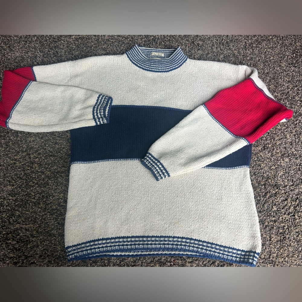 Vintage 1990s River Brand Arrow Knitted Sweater
